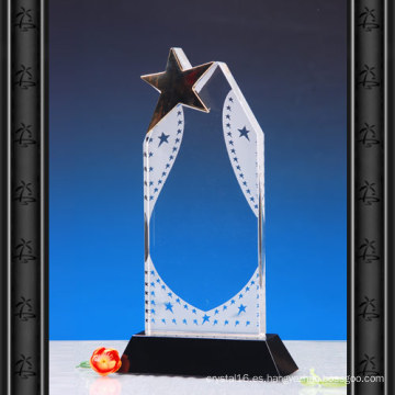 Trofeo de Cristal de Alto Rango K9 para Souvenir